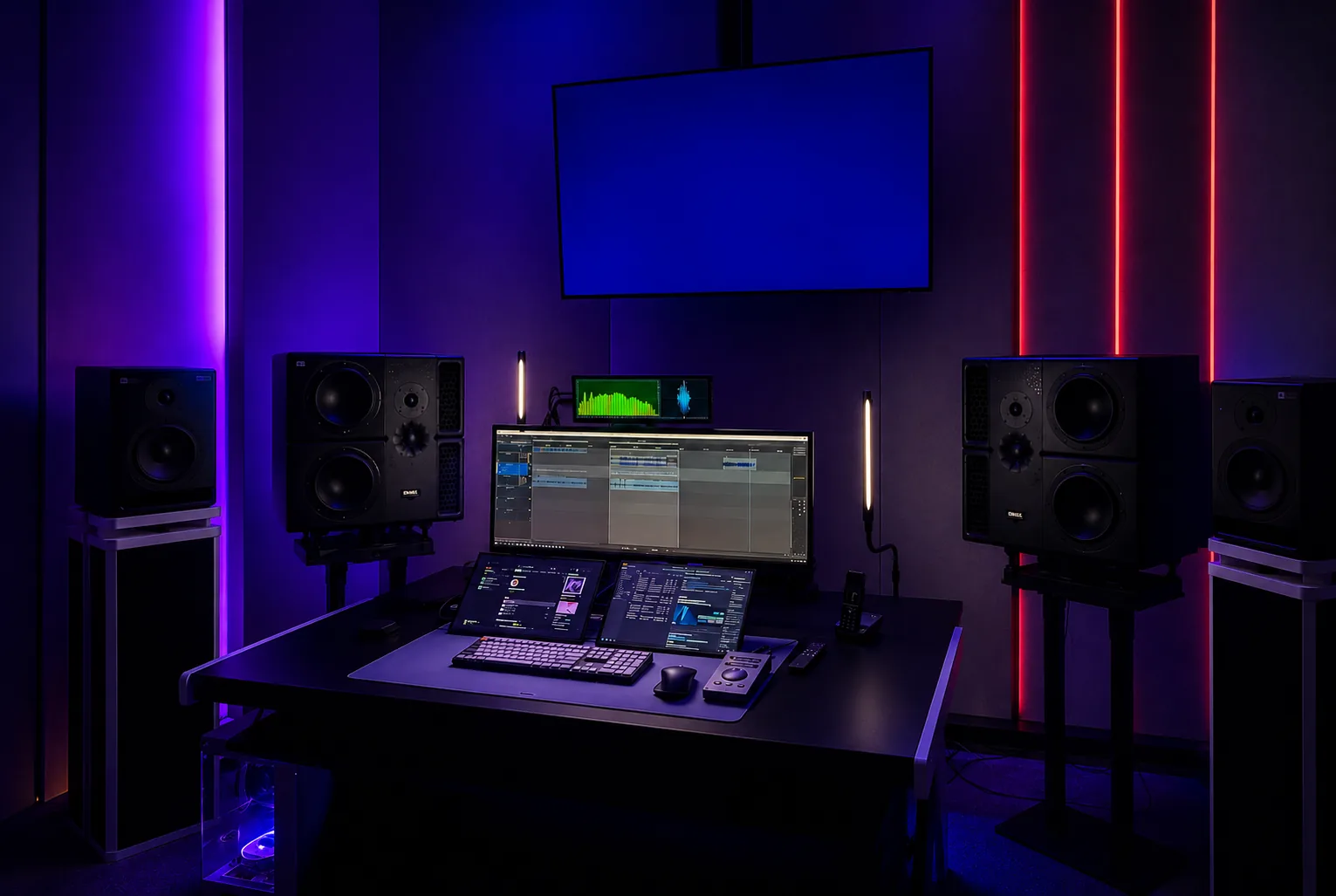 Студія Вроцлав – інтер'єр студії звукозапису RPM Studio